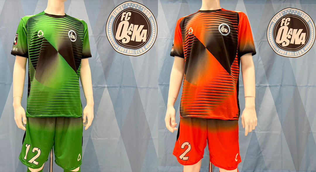 FC大阪が「コシノジュンコ」デザインの2025新ユニフォームを発表！“万博イヤー”は原点回帰の青黒ストライプに