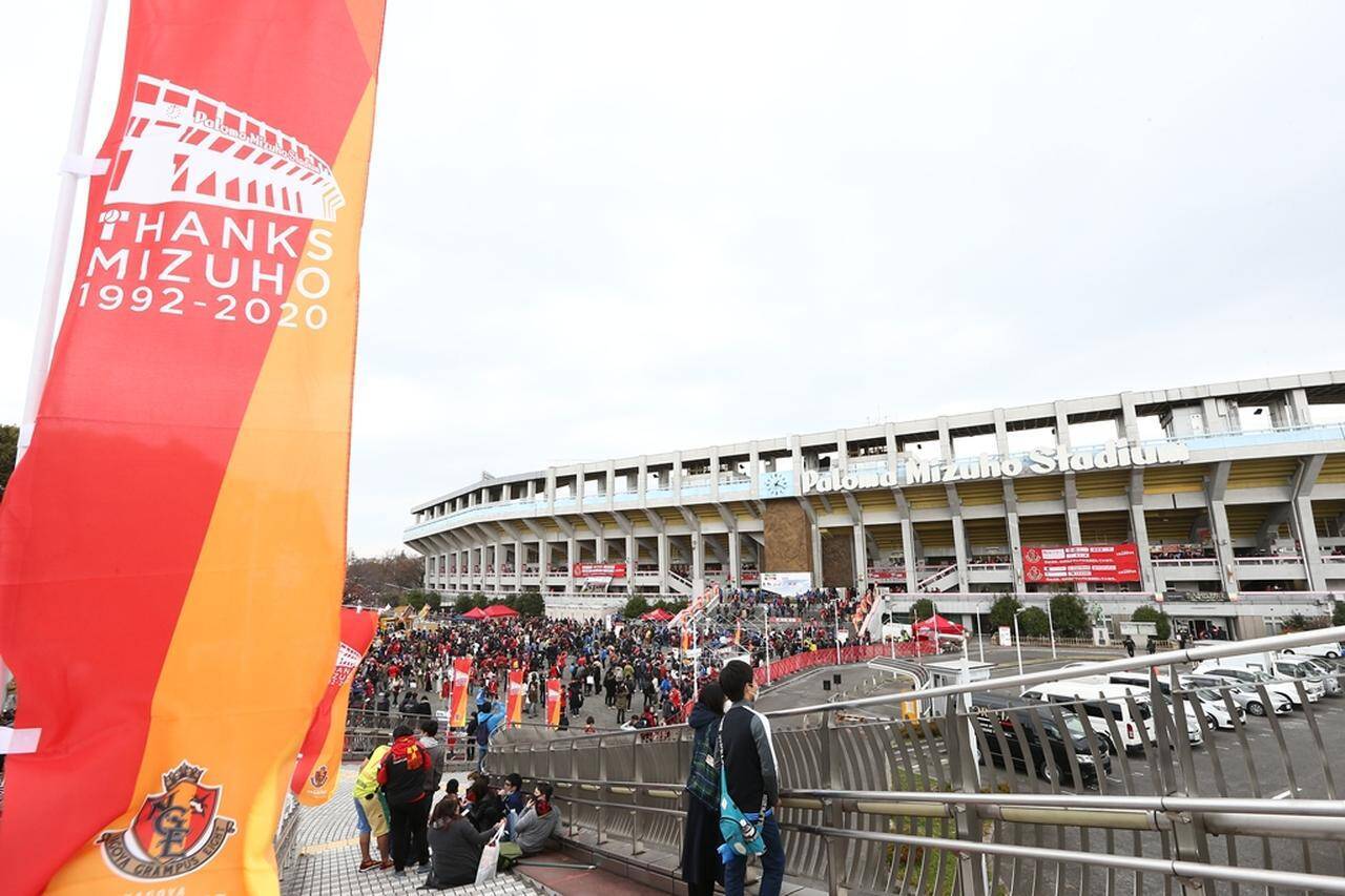 J1名古屋、「聖地」に帰還へ！新スタジアムの“こけら落とし”が4月19日の福岡戦に決定…チケット販売開始は3月上旬