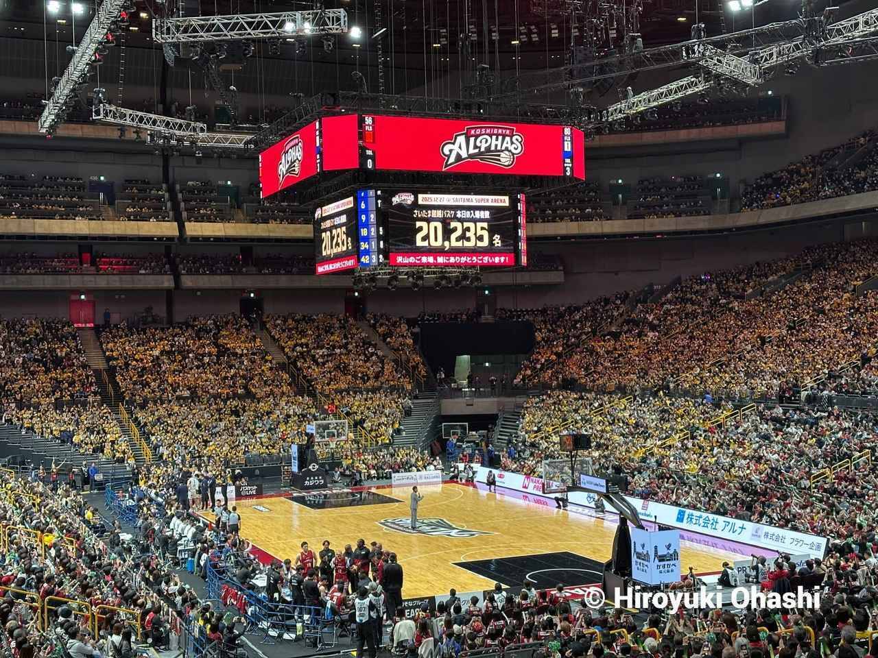 「考えられない景色」Bリーグ史上最多観客数20,000人の新記録を樹立！B1昇格2季目の越谷が“さいたまスーパーアリーナ”で刻んだ歴史的2日間