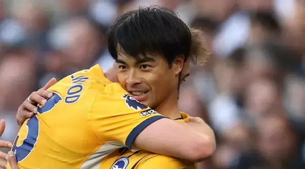 三笘薫の美ゴールは、サッカー史上に残る伝説シュート級！「どれほど難しいか」とブライトン監督絶賛