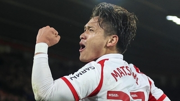 サウサンプトン松木玖生、2ゴールの大暴れで現地称賛！ブラックバーン大橋祐紀は森下龍矢のアシストで得点奪取