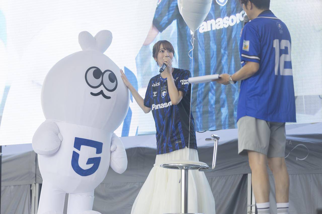 ガンバ大阪が開幕前イベントを開催！新マスコットの発表や選手トークショーなどでサポーターを沸かせる