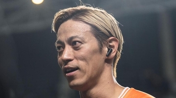 「すげぇ！容赦ない、1ミリも手を抜かない」39歳本田圭佑、左足弾丸シュートを突き刺す！手越祐也さんが度肝を抜かれる