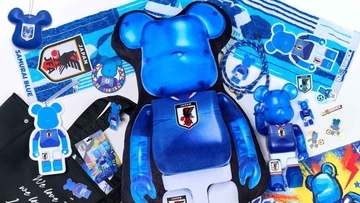 BE@RBRICK「サッカー日本代表Ver.」100％＆400％発売決定！1000％クッションなど全13種…6月5日より順次発売