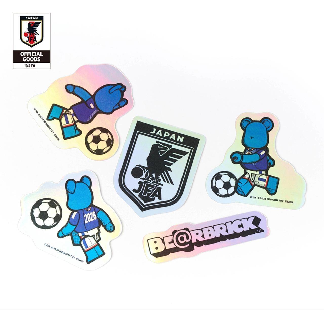 BE@RBRICK「サッカー日本代表Ver.」100％＆400％発売決定！1000％クッションなど全13種…6月5日より順次発売
