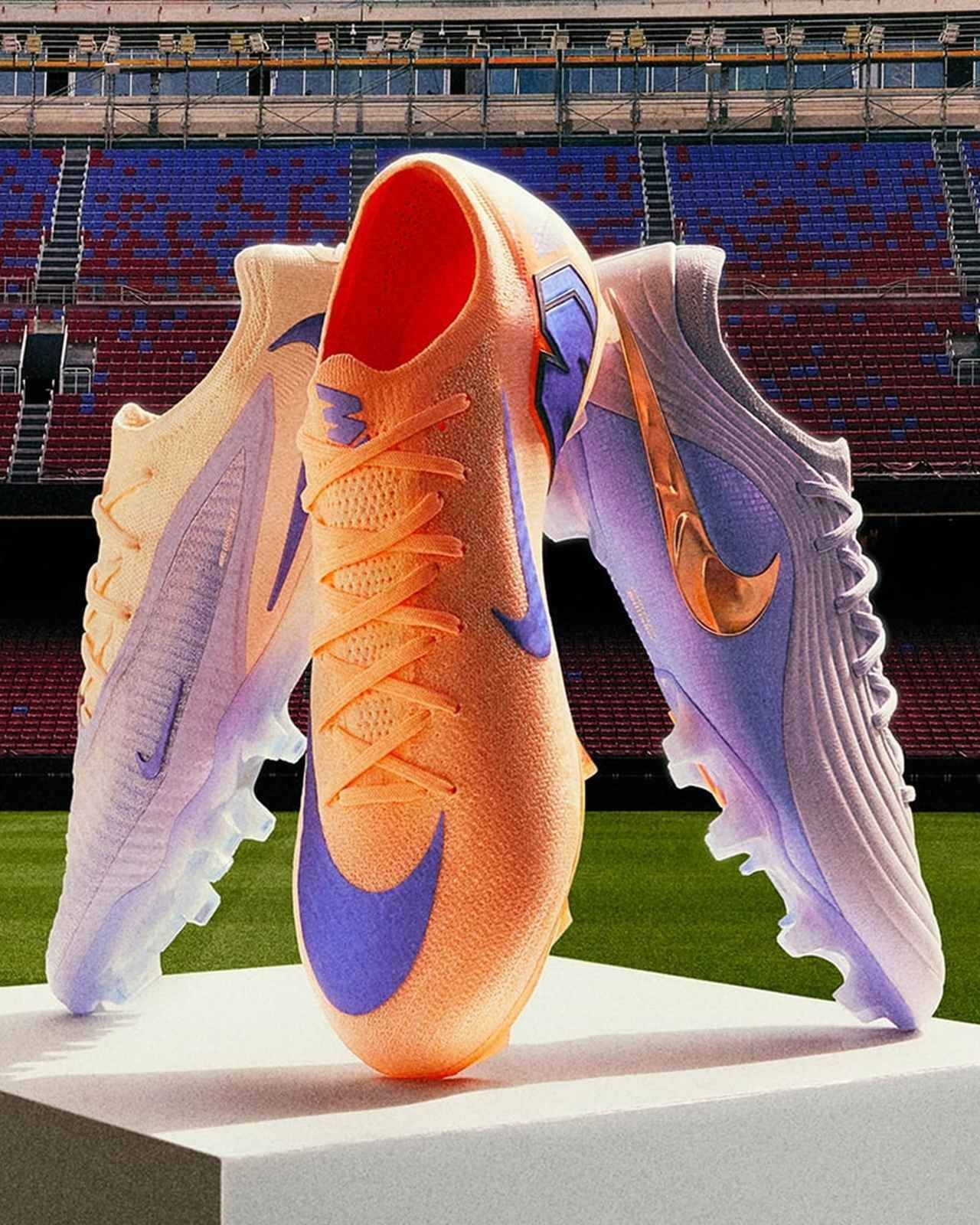 NIKE、シーズン終盤を彩る新作サッカースパイク「ショータイムパック」が登場！珍しいパステルカラーのコレクション