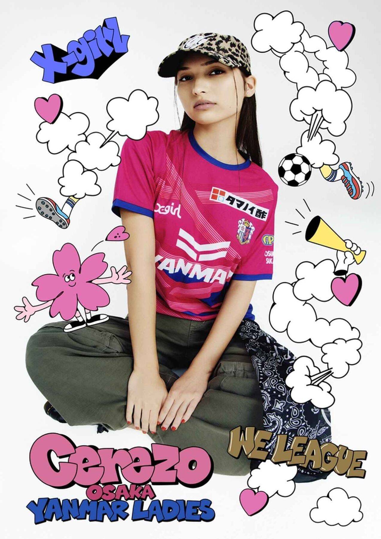 WEリーグ開幕！ストリートブランド『X-girl』、今季も7クラブの新ユニフォームをデザイン…コンセプトは「WEAR THE HOPE」
