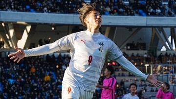 1試合4得点で大暴れのFW倉中悠駕「まだ大迫勇也さんの得点を超えていない」と神村学園で選手権の歴史を塗り替える