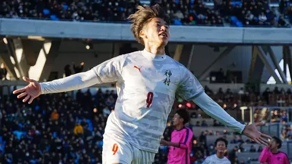 1試合4得点で大暴れのFW倉中悠駕「まだ大迫勇也さんの得点を超えていない」と神村学園で選手権の歴史を塗り替える