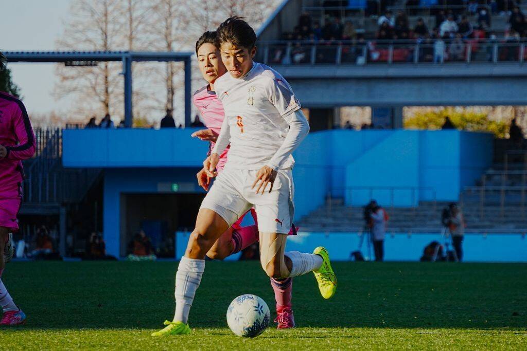 1試合4得点で大暴れのFW倉中悠駕「まだ大迫勇也さんの得点を超えていない」と神村学園で選手権の歴史を塗り替える