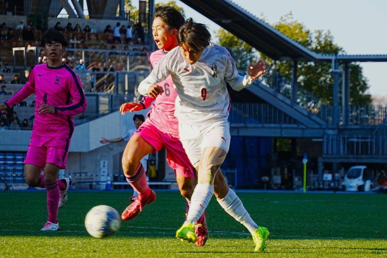 1試合4得点で大暴れのFW倉中悠駕「まだ大迫勇也さんの得点を超えていない」と神村学園で選手権の歴史を塗り替える