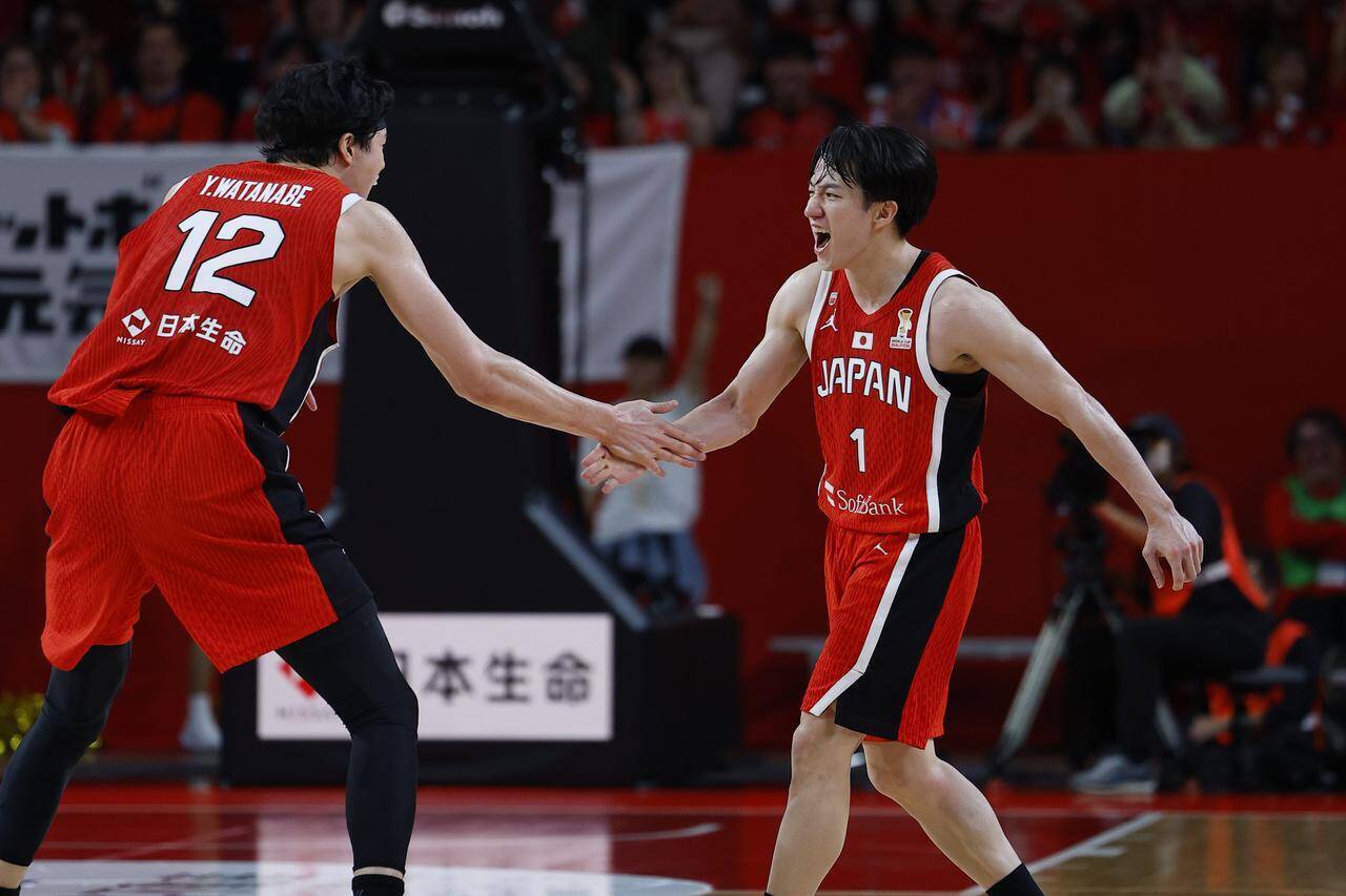 【男子バスケ日本代表】8月末からＷ杯2次予選へ。新天地の八村塁、サマーリーグを終えた河村勇輝は合流するのか