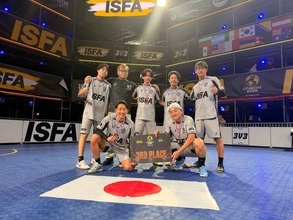 初挑戦で世界第3位に。ストリートフットボール日本代表が強豪国を撃破「ISFA 3v3 Street Football World Cup 2026」