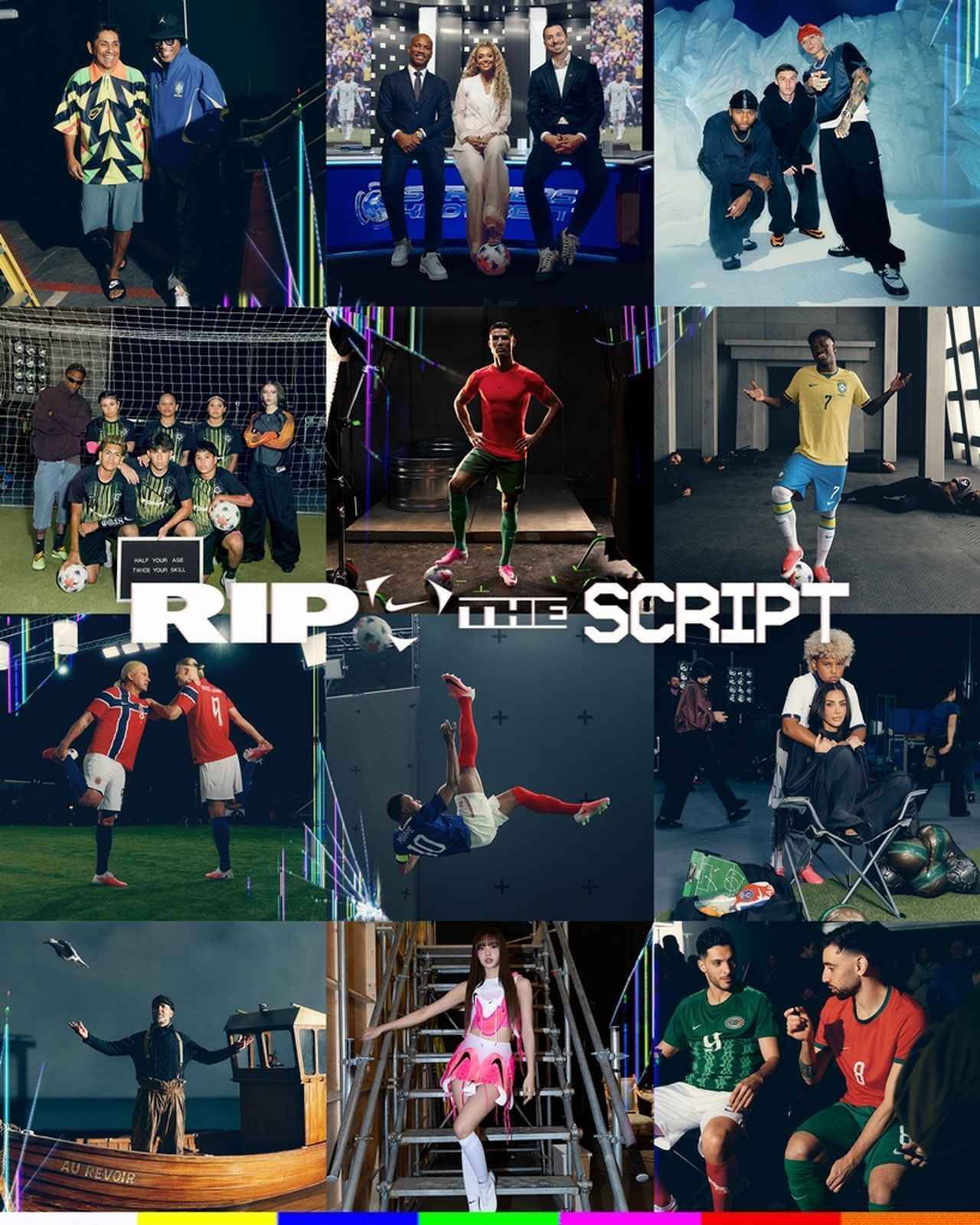 NIKEフットボール、新ブランドメッセージ『Rip the Script』を発表！6分間の大作ムービーも公開…ハーランドが全部持っていく
