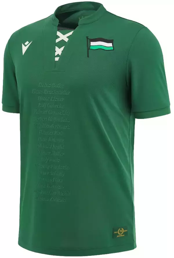 室屋成のハノーファー、「優勝70周年記念」ユニフォームを発表！いつもの赤ではなく“緑シャツ”の理由とは