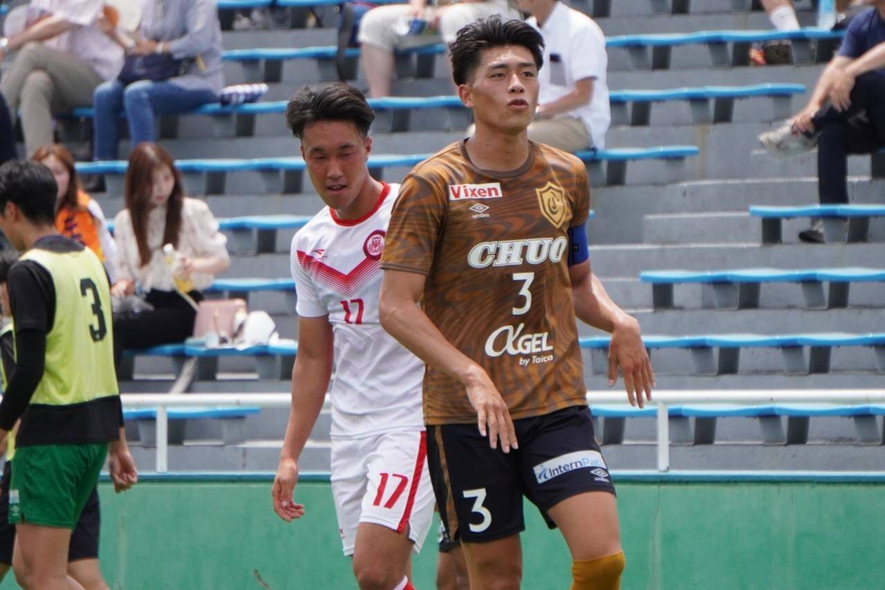 「まだ足りない」柏レイソル内定の中央大DF常藤奏、仲間のポテンシャルを信じているからこそ訴える「もっと主張しなきゃ…」