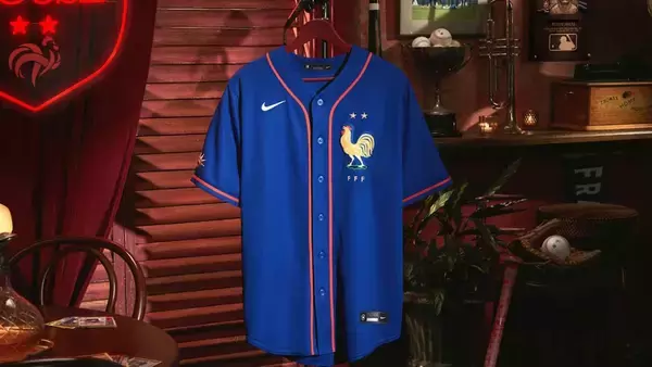 W杯出場フランス代表とMLBが異色コラボ！野球ユニ「ベースボールシャツ」をNIKEが発売
