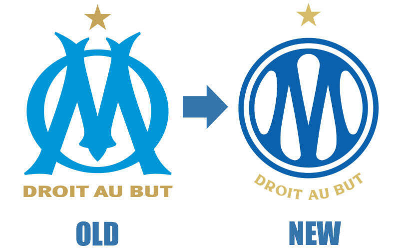 名門マルセイユ、新エンブレムを発表！22年ぶりの変更も「がっかり」「インテルか」などファンは酷評