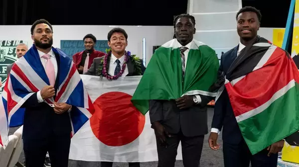 異例！アメフト未経験の21歳がNFLでドラフト指名される！193cm138kg、体脂肪率6％、垂直跳び99cmのフィジカルお化け