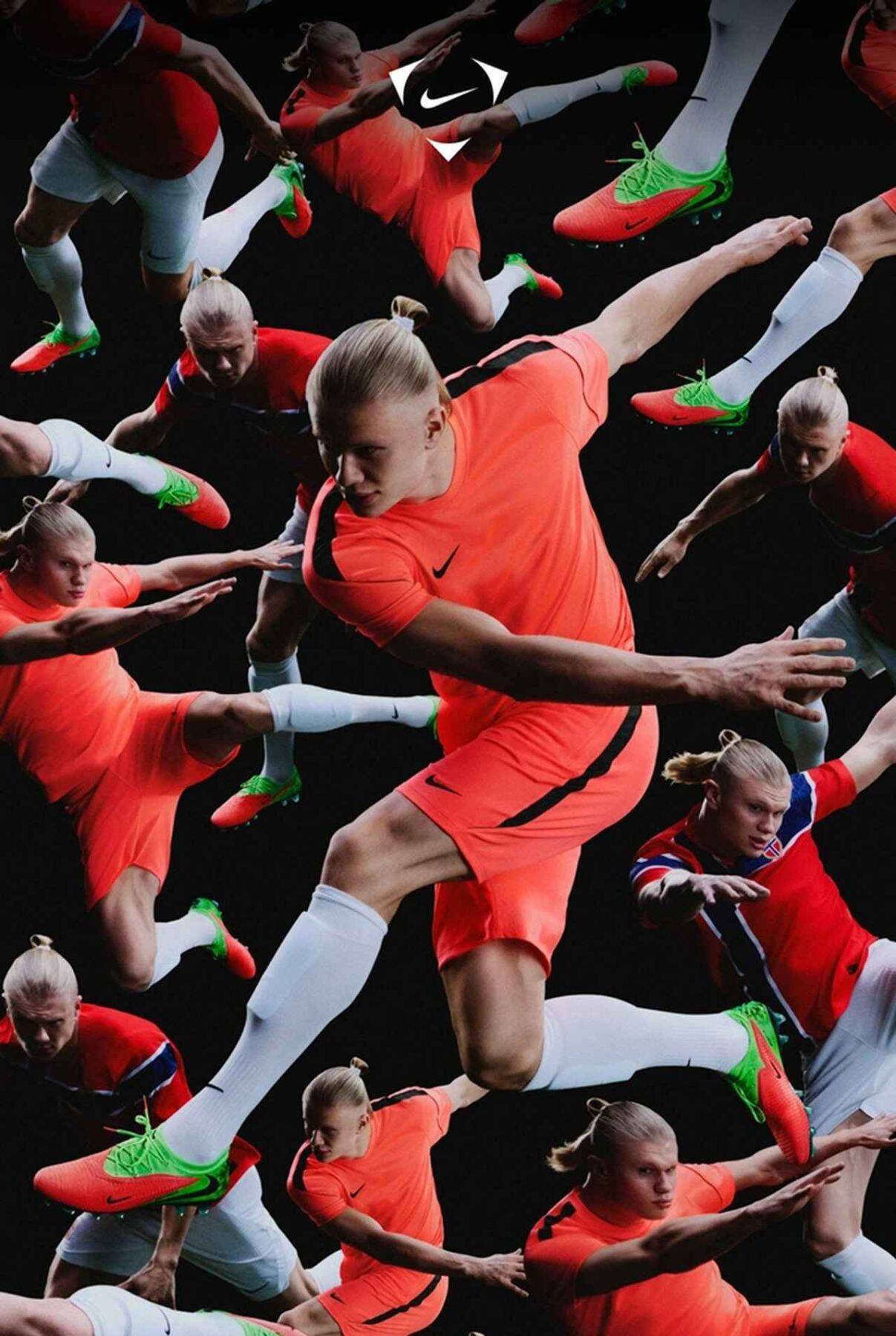 絶好調ハーランド、NIKEの新シグネチャースパイクを着用中！精度重視モデル『ファントム6』のスペシャルカラー