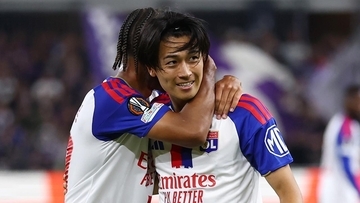中村敬斗、リヨン初先発で移籍後初ゴール！いきなりチーム最高評価を獲得…仏メディア「非常に良いスタート」