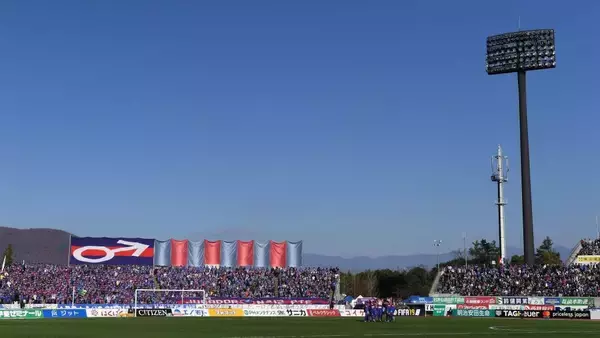 J2甲府のホーム「JIT リサイクルリンクスタジアム」、ネーミングライツ期間終了も山梨県から発表なし…Jリーグも『JITス』継続中