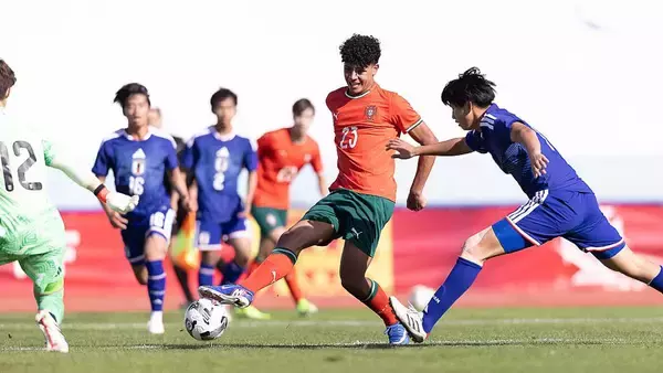 U-16日本代表、クリスティアーノ・ロナウド息子と対戦！ポルトガルに0-3と敗れる
