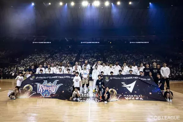 運命の第3戦は26日（火）19時 〜！Bリーグ初優勝へ、創設5年目の長崎が逆王手！馬場雄大は「長崎のために」 V・ファーレンの選手も応援に【Pick Up B.LEAGUE】