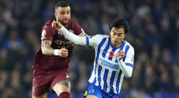 三笘薫が快挙！世界最強FWと世界最高監督に『初の屈辱』を味合わせる