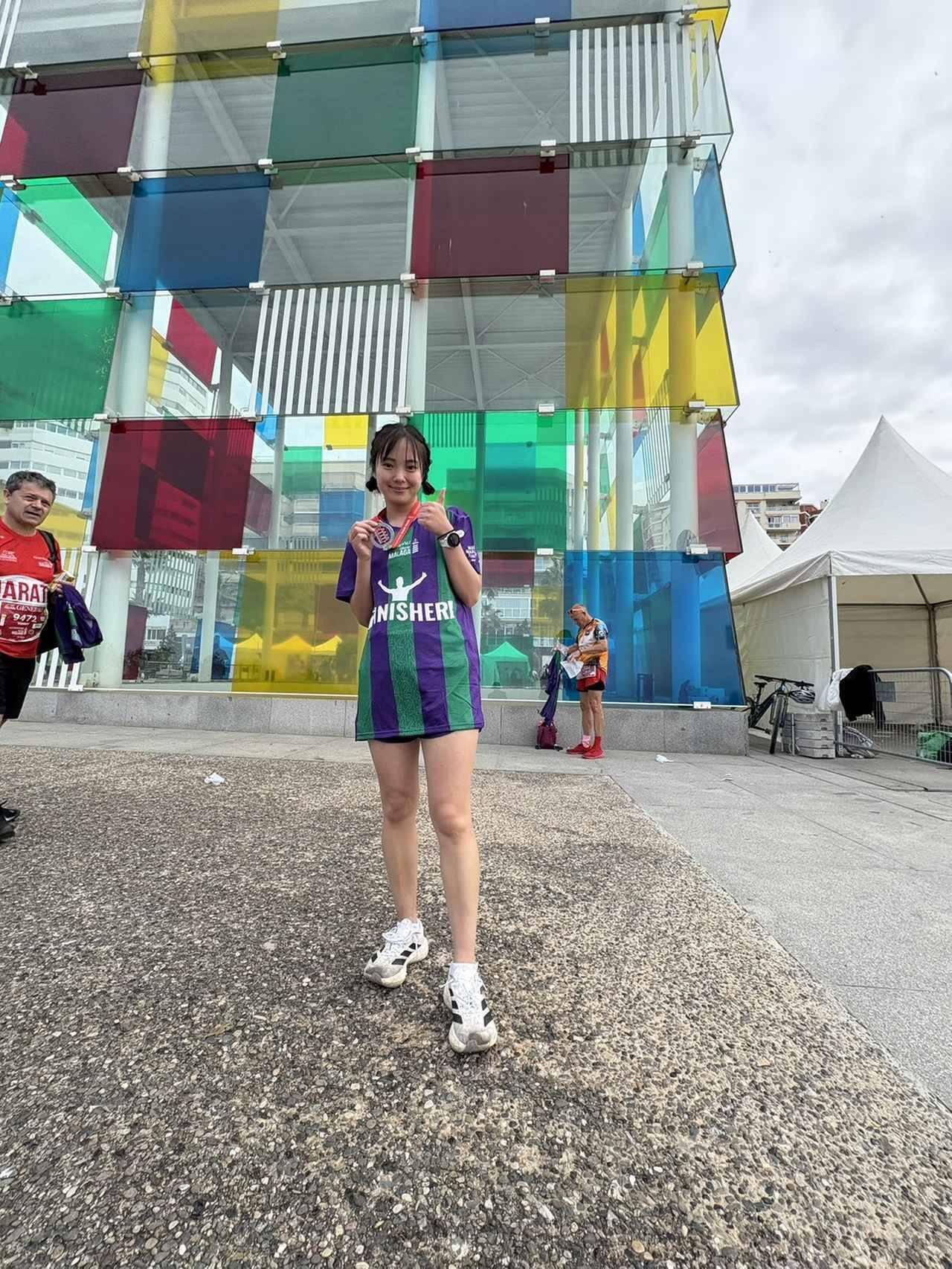 「可愛いメダルが欲しくて、スペインのマラソン大会にも参加しました」初日から連日満席の映画『藍反射』に出演の女優・中山来未が語るランニング沼