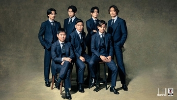 ダンヒルが日本代表公式スーツ「SAMURAI BLUE COLLECTION 2026」を展開　選手と同じ“本物”を買える