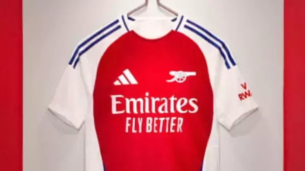 アーセナルが2024-25新ユニフォームを発表！ついに大砲ロゴが“ホーム”で復活を果たす