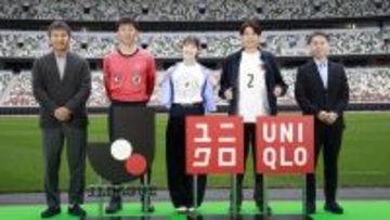Jリーグとユニクロがパートナーシップ契約！『UTme!』体験で内田篤人氏「“しかお”のスタンプを入れないとジーコに怒られる…」