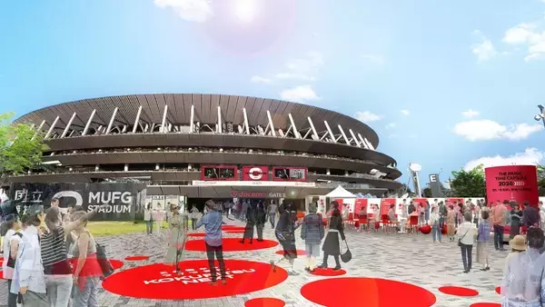 MUFGスタジアム(国立競技場)、ドコモ主催の“ワンオク”ライブイベントで周辺の商店街と連携！街全体でイベントを盛り上げ