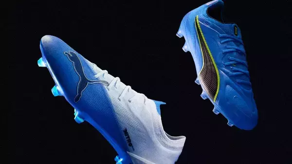 堂安や伊東らが代表戦で着用！PUMA、“青”の新作スパイク「アンスクリプテッドパック」が登場