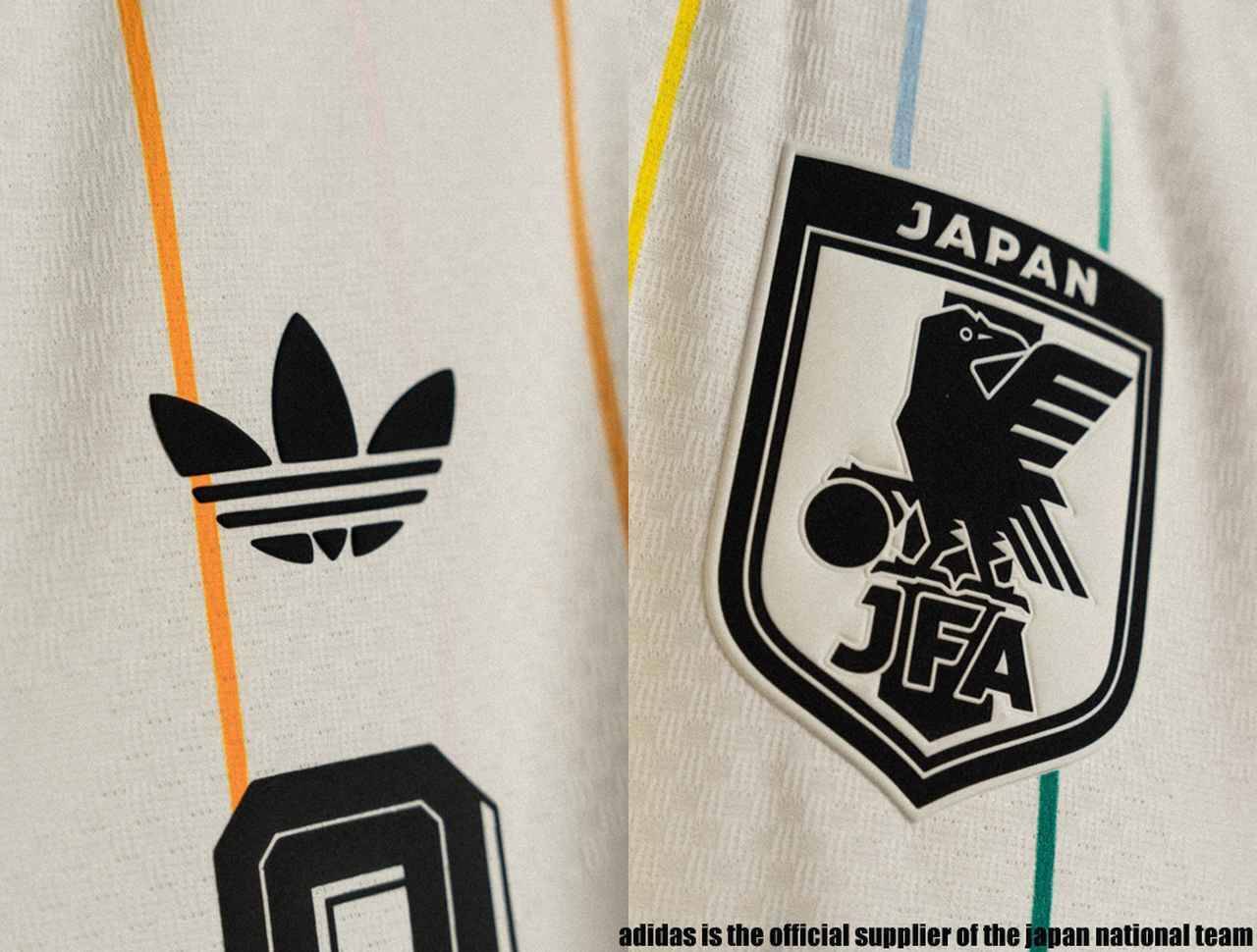 日本代表、W杯に向けた2026新アウェイユニフォームを発表！11色の「不完全なストライプ」をデザイン