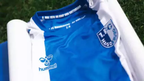 決勝戦はミランに勝利！伊藤達哉のマクデブルク、欧州優勝「50周年記念ユニフォーム」が登場