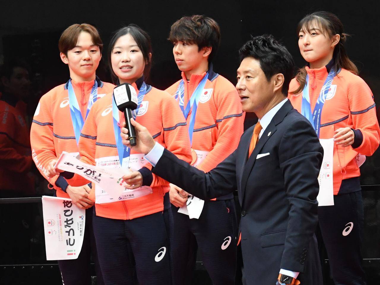 泣きすぎた坂本花織、「笑ってる顔を久々に見たわ！」と突っ込まれる