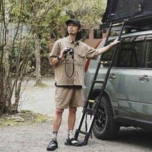 夏のアウトドアには【ショートパンツ】が相棒。 大人に似合う「キャンプコーデ」