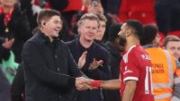 「オレもそうだった」リヴァプールに激怒していたサラーに、ジェラードが送った金言メッセージ