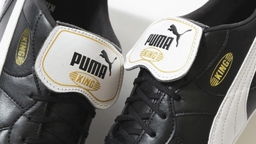 PUMAのサッカースパイク「キング」、天然皮革採用のクラシックな新作が登場！『キングプラチナム』『キングトップ』ともに牛皮