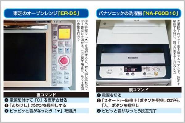 夜中でも安心 家電のピー音を消す隠しコマンド 18年4月1日 エキサイトニュース