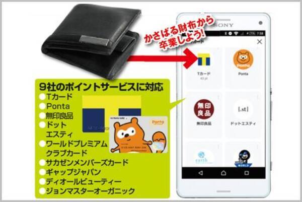 ポイントカードをline マイカード 機能で管理 Tポイントやpontaも エキサイトニュース