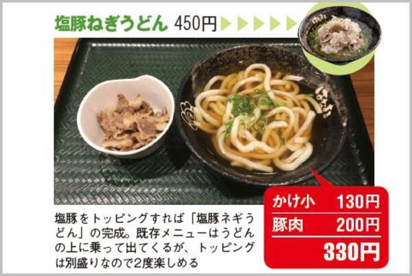 はなまる かけ小 で割安で既存メニューを再現 19年3月21日 エキサイトニュース
