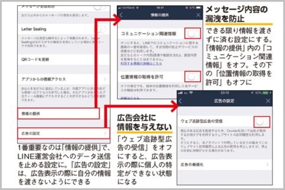 Lineは設定を変更して情報垂れ流しを防ぐべし 年1月2日 エキサイトニュース