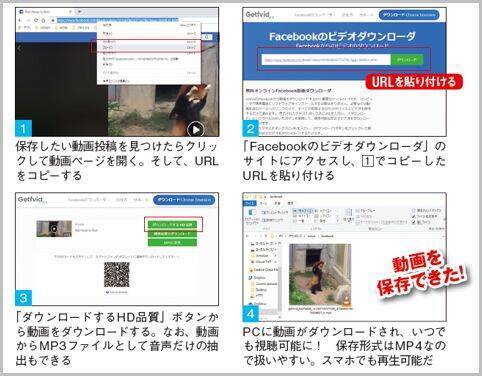 Facebookに投稿された動画を簡単に保存する方法 19年10月日 エキサイトニュース