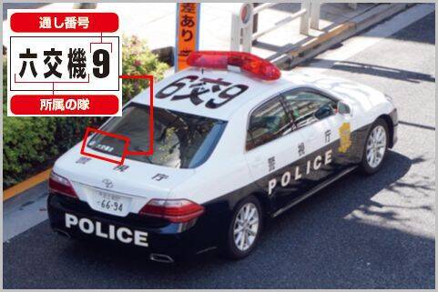 警視庁のパトカーは窓にある記号で危険度を判別 年7月4日 エキサイトニュース