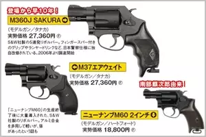 制服警察官が所持する回転式拳銃には3種類ある 19年4月18日 エキサイトニュース