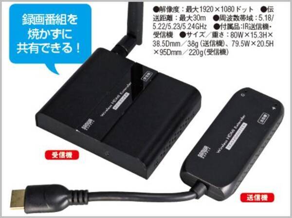 レコーダーの録画番組を Hdmi分配器 で共有 年9月16日 エキサイトニュース
