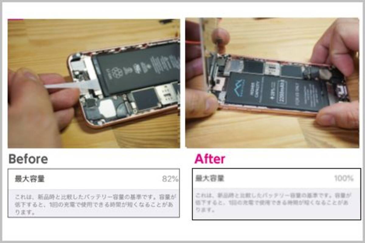 古いiphoneのバッテリーを自力で大容量化する 21年4月15日 エキサイトニュース